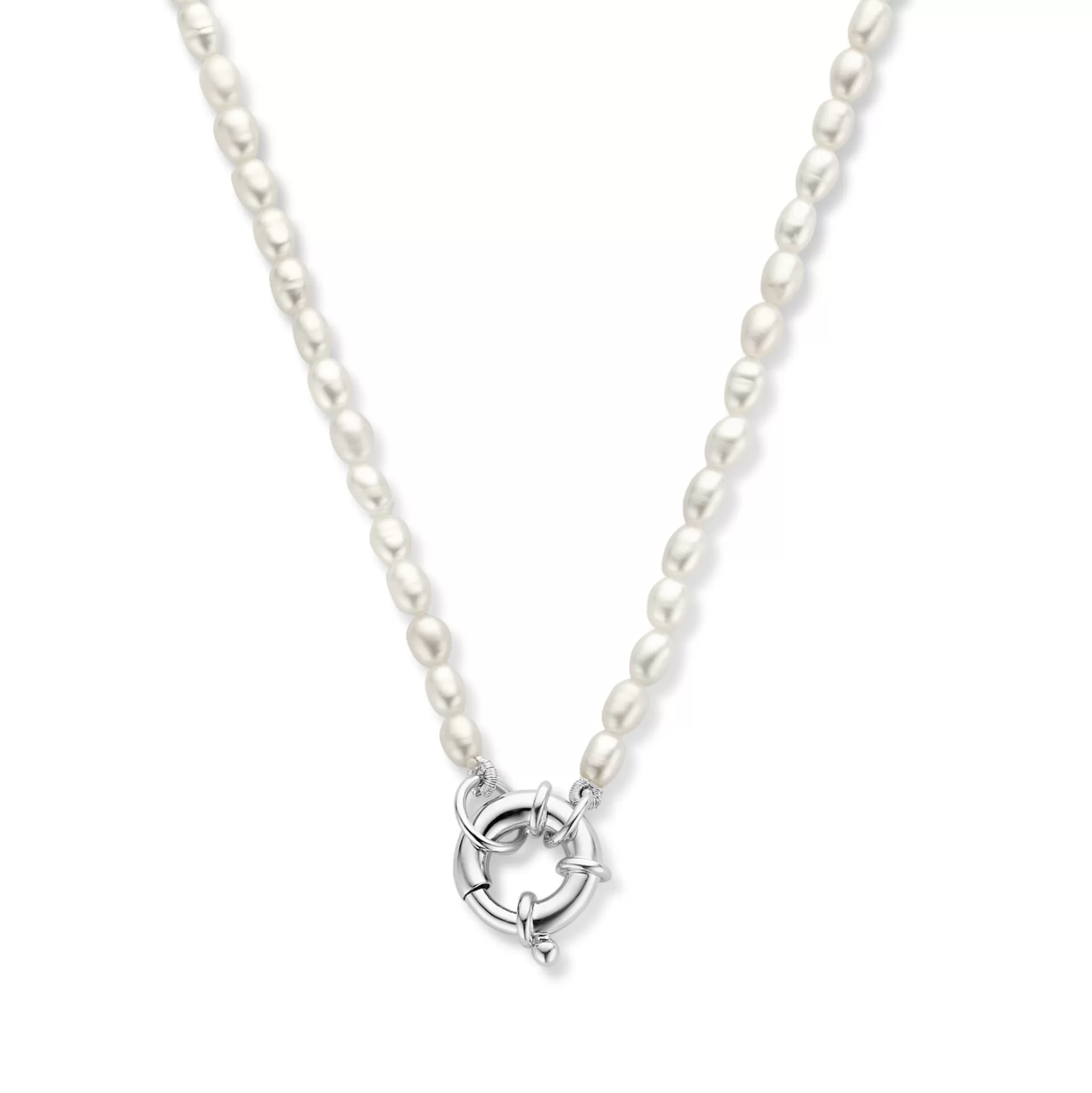 Best Brioso Cortona Bella Collana Di Perle In Argento Sterling 925 Con Perle D'Acqua Dolce Collane