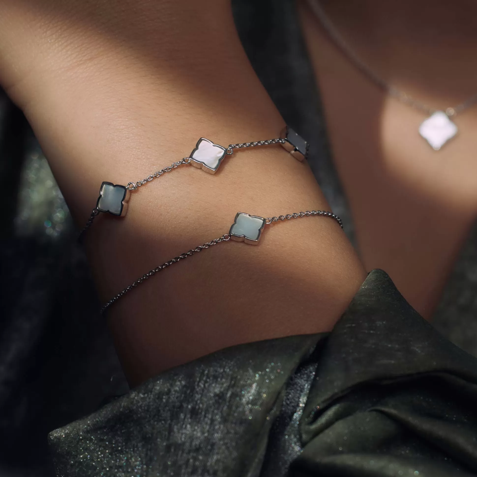Best Sale Brioso Cortona Dara Bracciale In Argento Sterling 925 Con Madreperla Bracciali