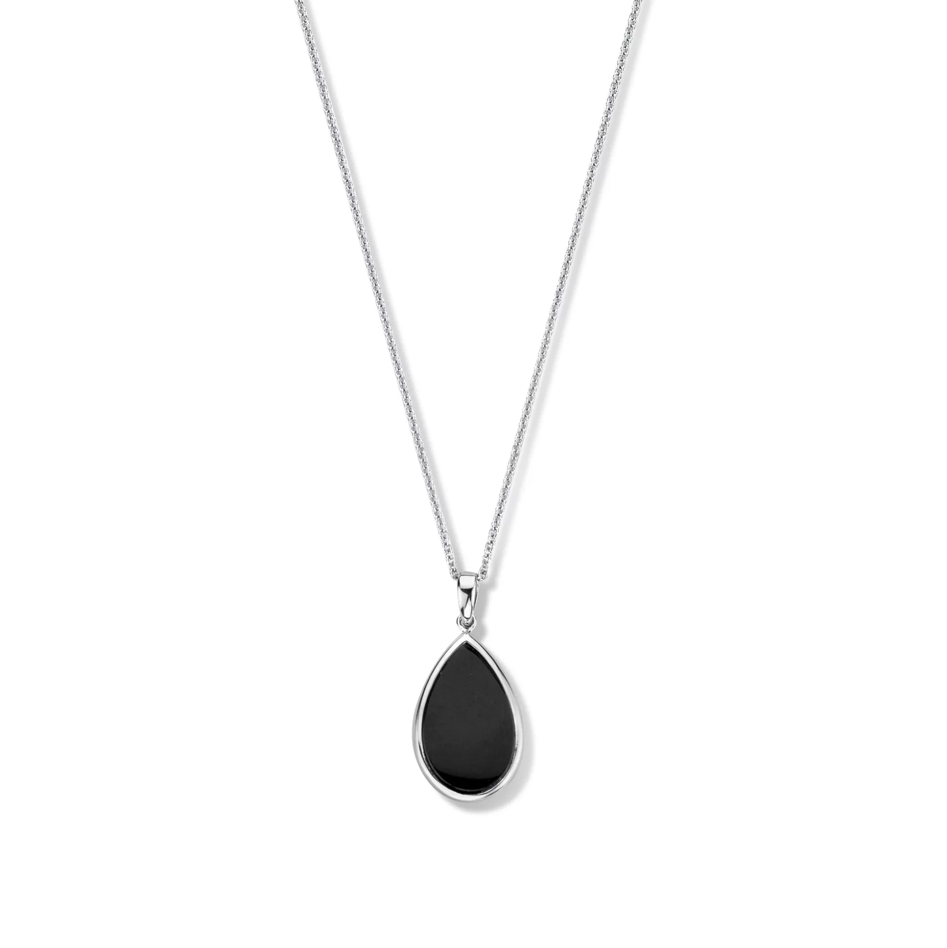 Hot Brioso Cortona Margaretha Collana In Argento Sterling 925 Con Onice Nero Collane