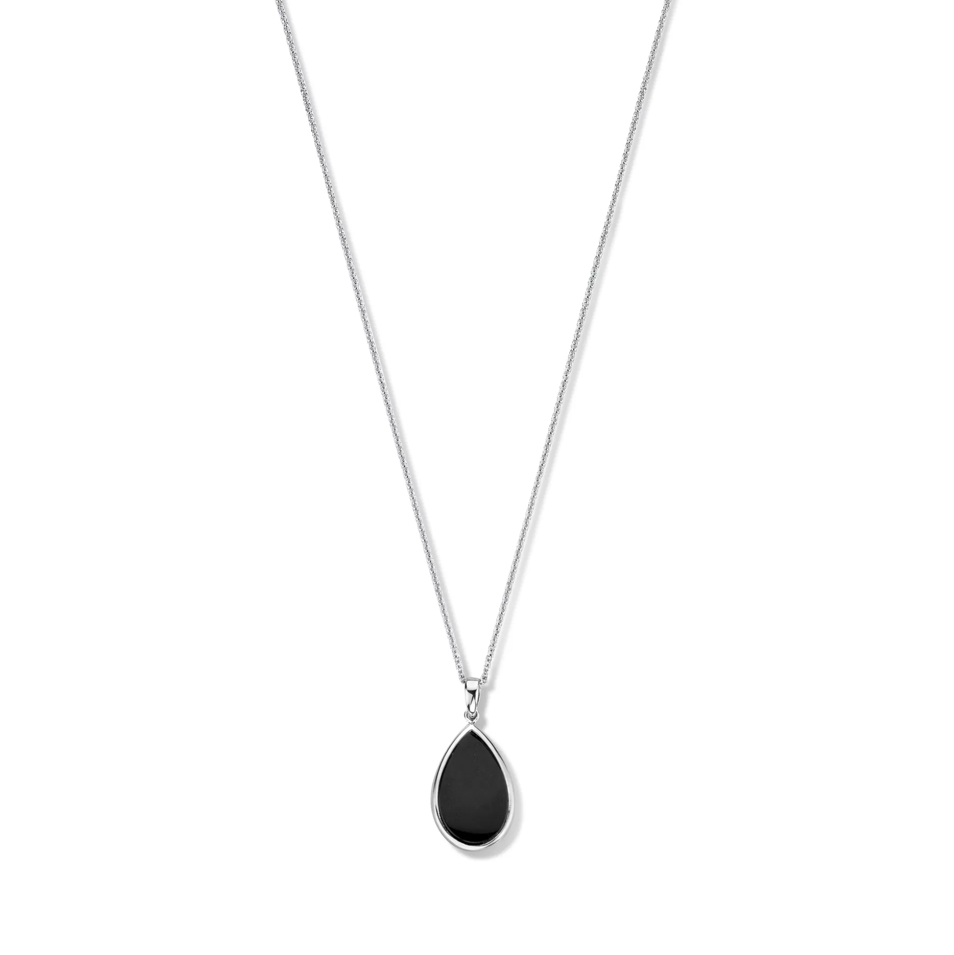 Hot Brioso Cortona Margaretha Collana In Argento Sterling 925 Con Onice Nero Collane