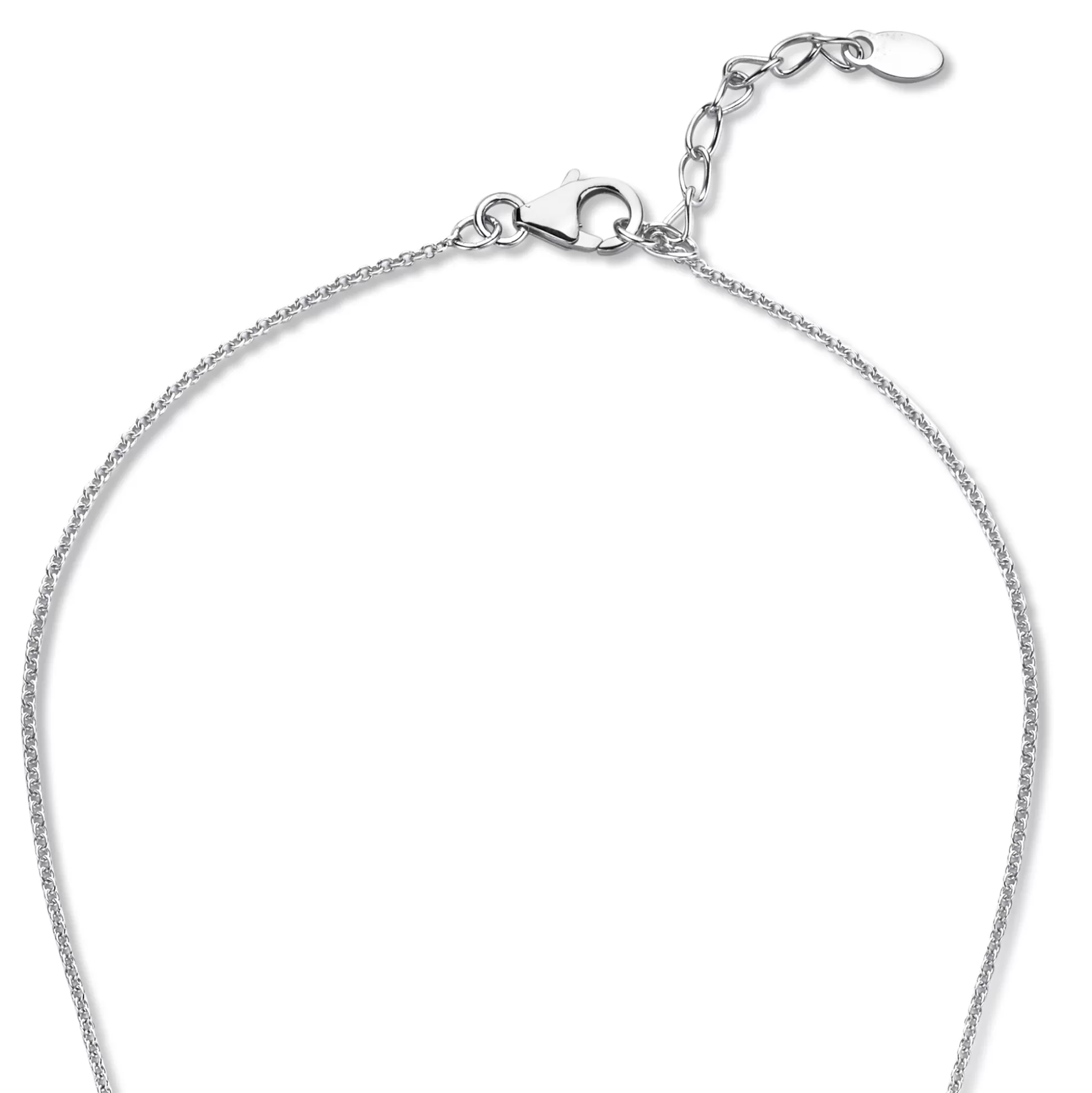 Hot Brioso Cortona Margaretha Collana In Argento Sterling 925 Con Onice Nero Collane