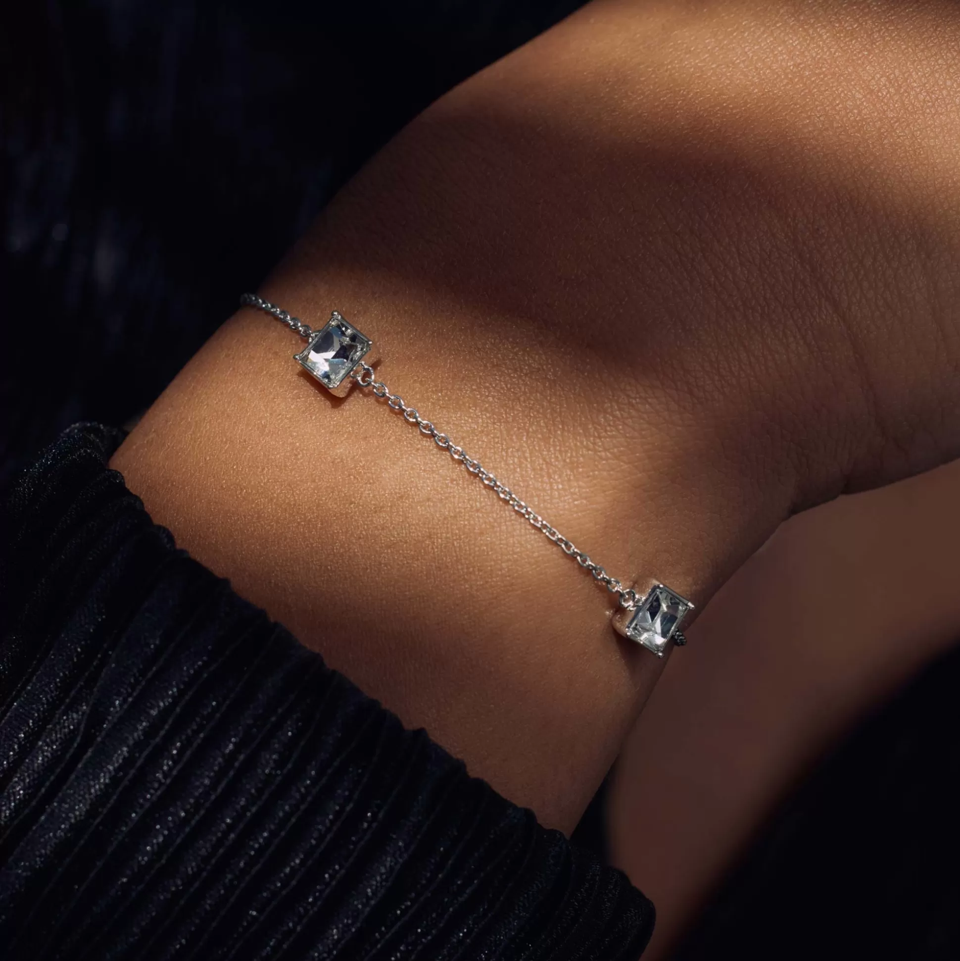 Best Cento Luci Paola Bracciale In Argento Sterling 925 Con Cristallo Prezioso Bracciali