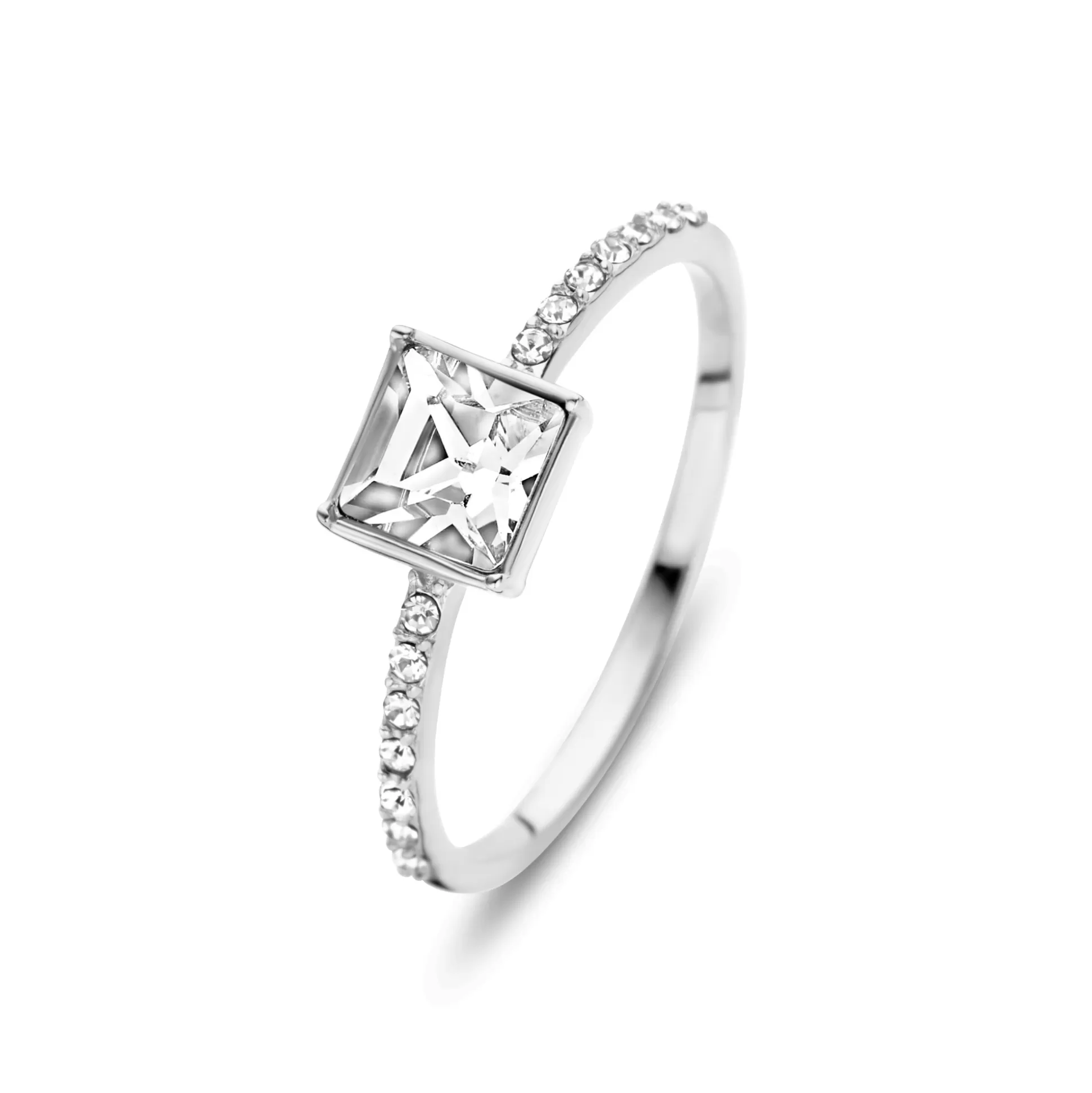 Discount Cento Luci Pia Anello In Argento Sterling 925 Con Cristallo Prezioso Anelli