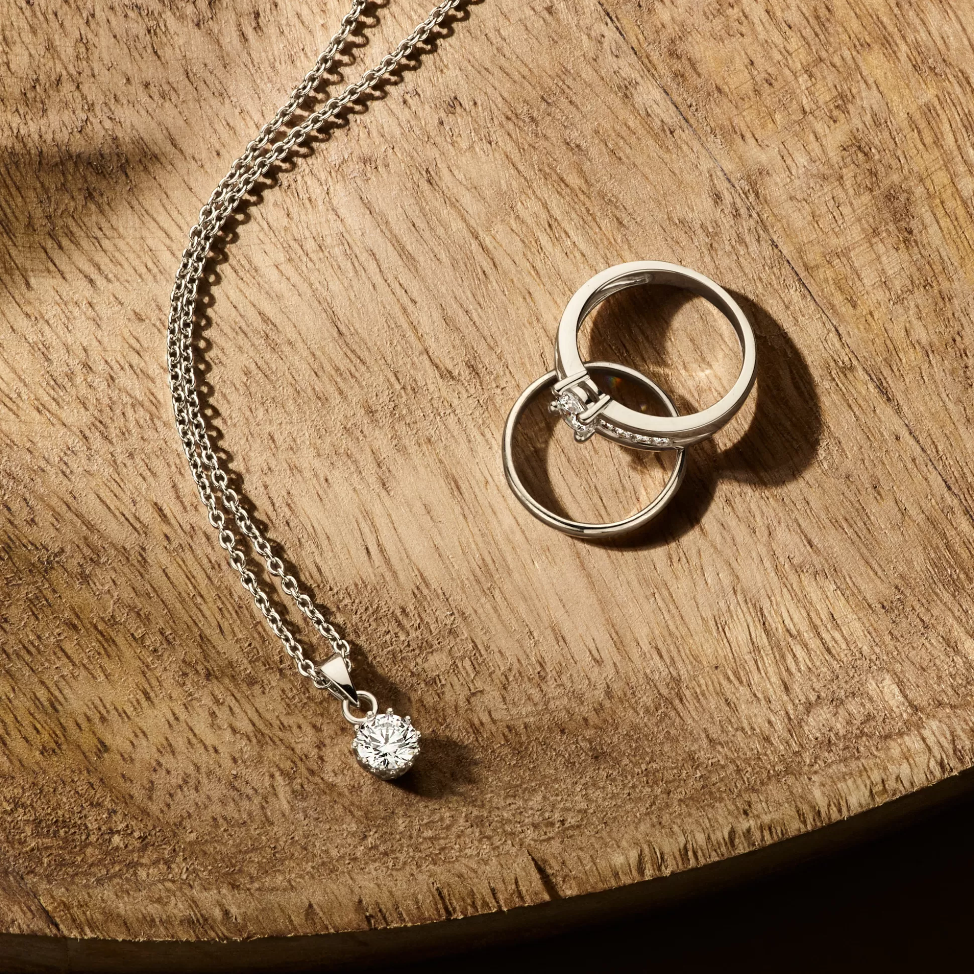 Flash Sale Cento Luci Rosia Collana In Argento Sterling 925 Con Pietra Zircone Collane