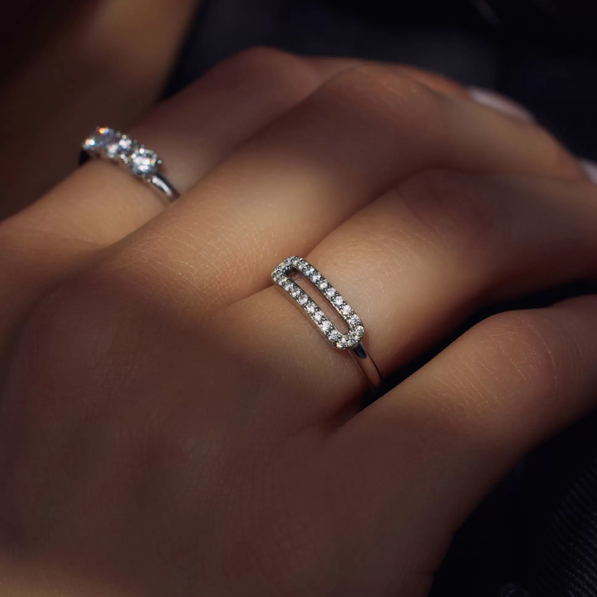 Fashion Ponte Vecchio Cartolina Anello In Argento Sterling 925 Con Pietre Zircone Anelli