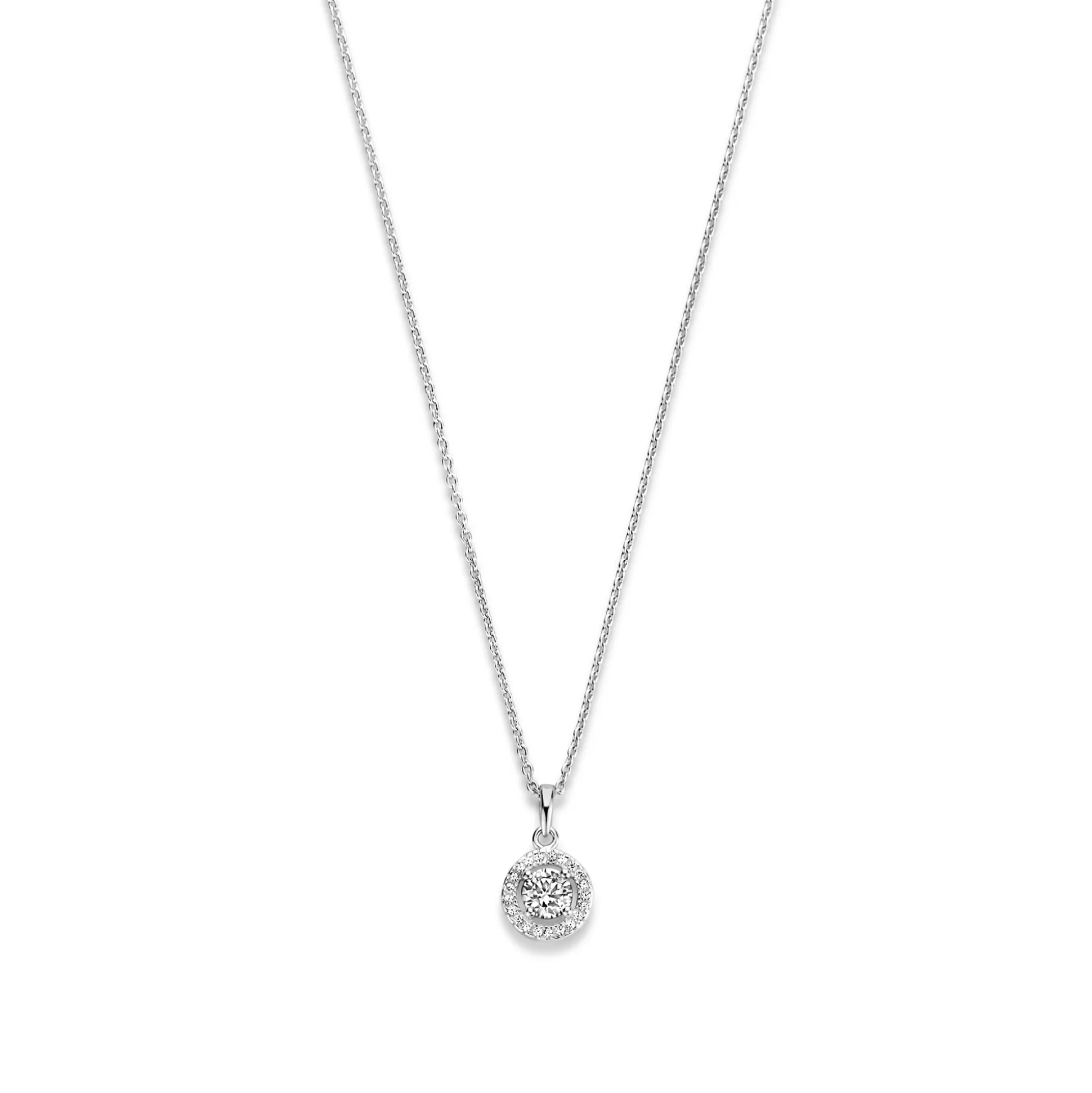 Outlet Ponte Vecchio Dalia Collana In Argento Sterling 925 Con Pietra Zircone Collane