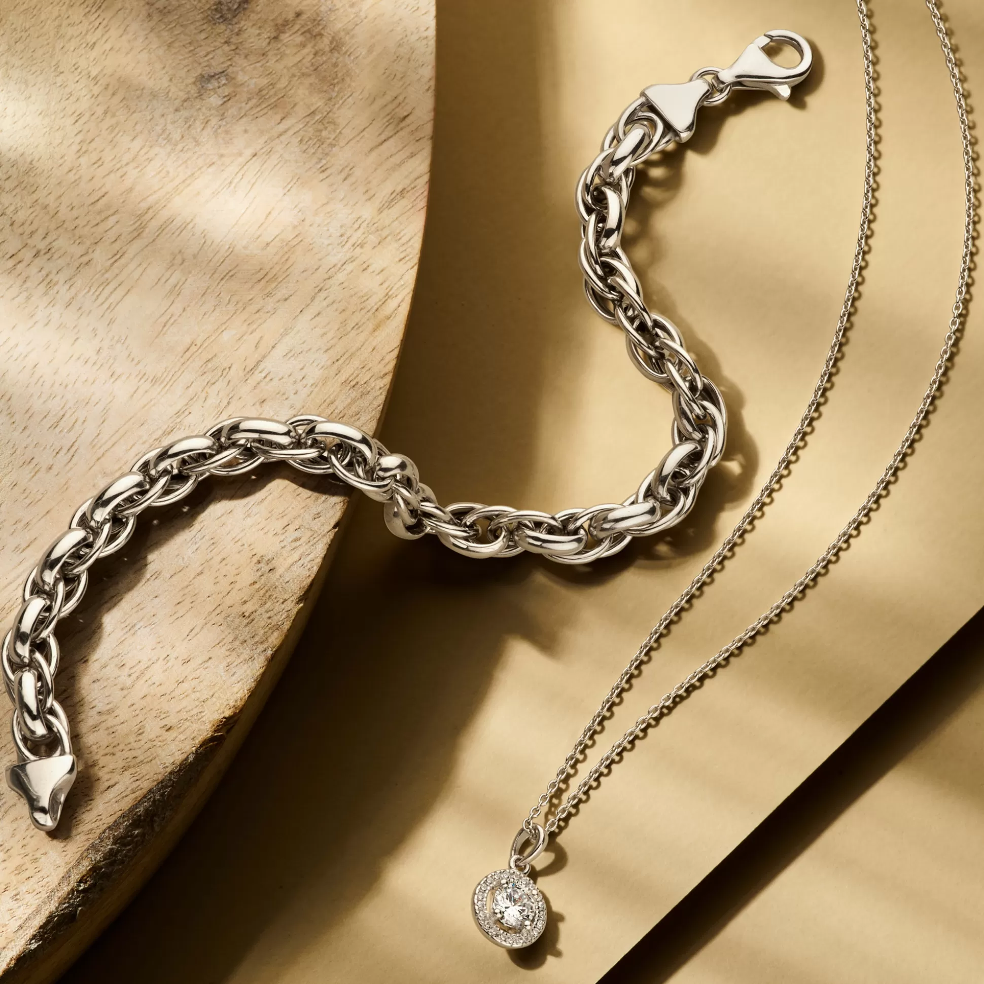 Outlet Ponte Vecchio Dalia Collana In Argento Sterling 925 Con Pietra Zircone Collane
