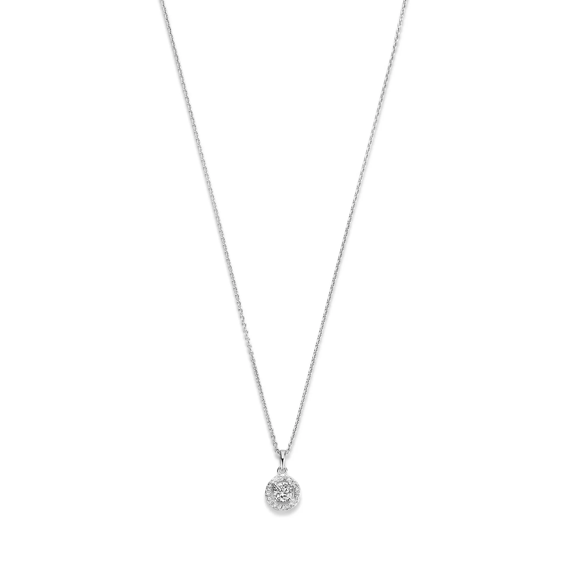 Outlet Ponte Vecchio Dalia Collana In Argento Sterling 925 Con Pietra Zircone Collane