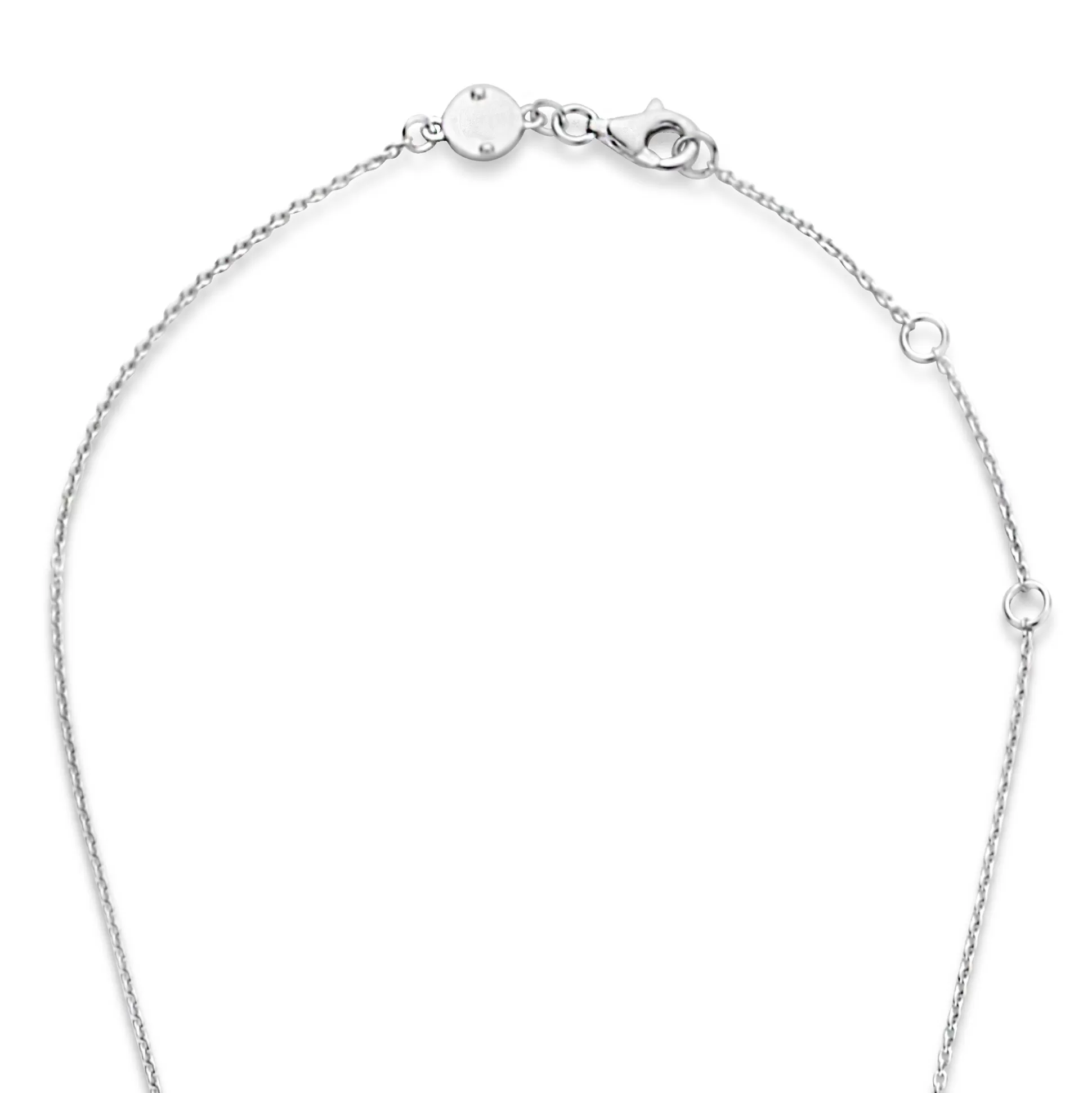 Outlet Ponte Vecchio Dalia Collana In Argento Sterling 925 Con Pietra Zircone Collane