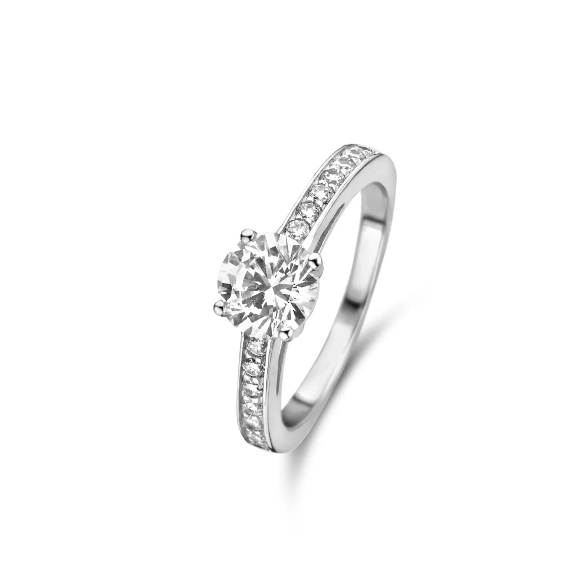 New Ponte Vecchio Uffizi Anello In Argento Sterling 925 Con Pietra Zircone Anelli