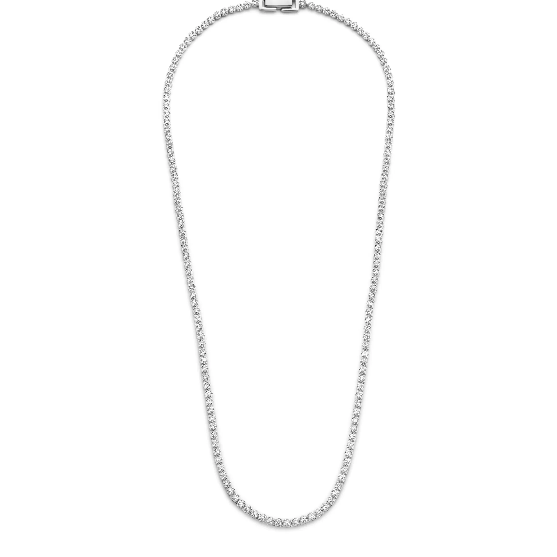 Hot Santa Maria Della Base Collana In Argento Sterling 925 Con Pietre Zircone Collane