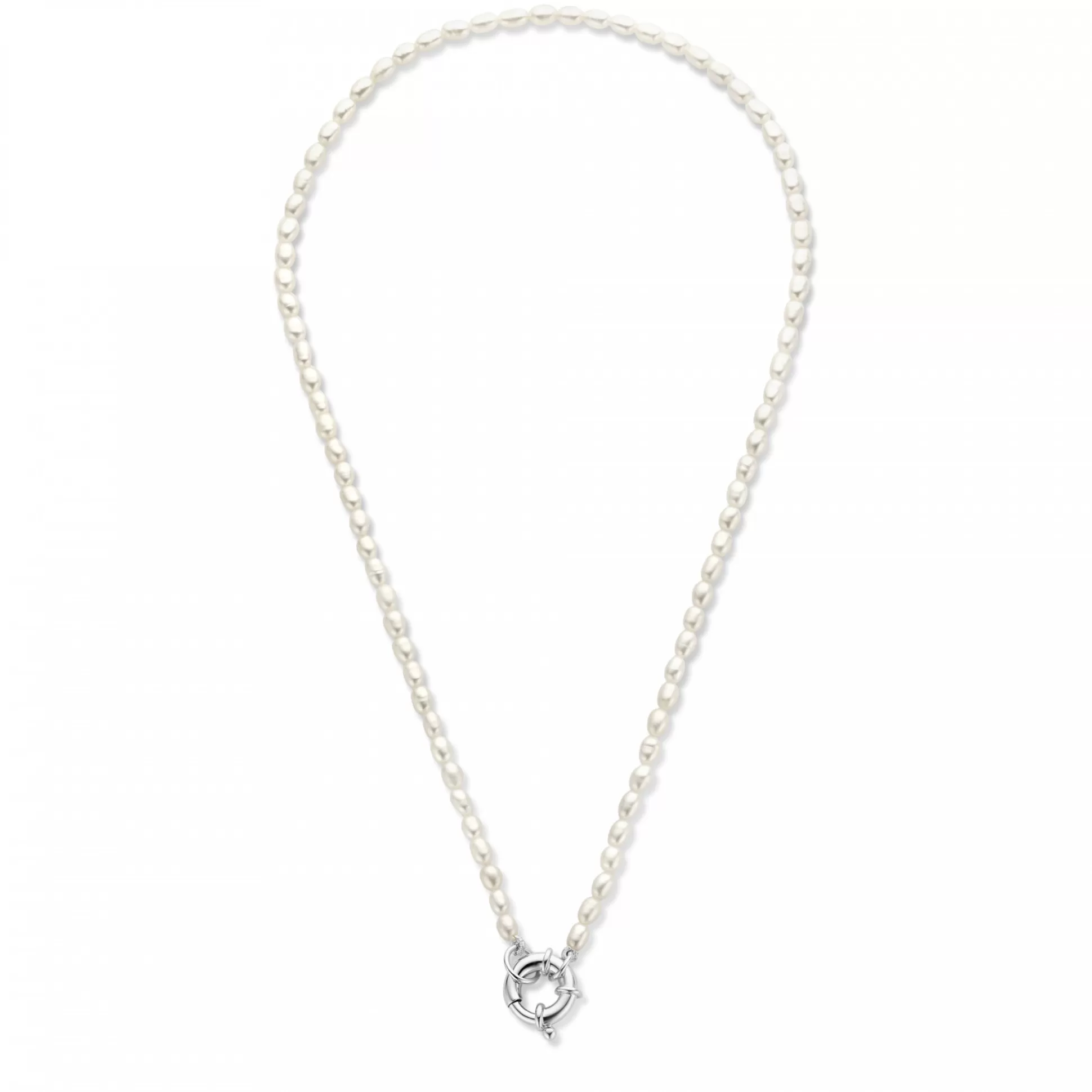 Fashion Sorprendimi Idee Regalo Collana E Bracciale In Argento Sterling 925 Con Perle D'Acqua Dolce Collane