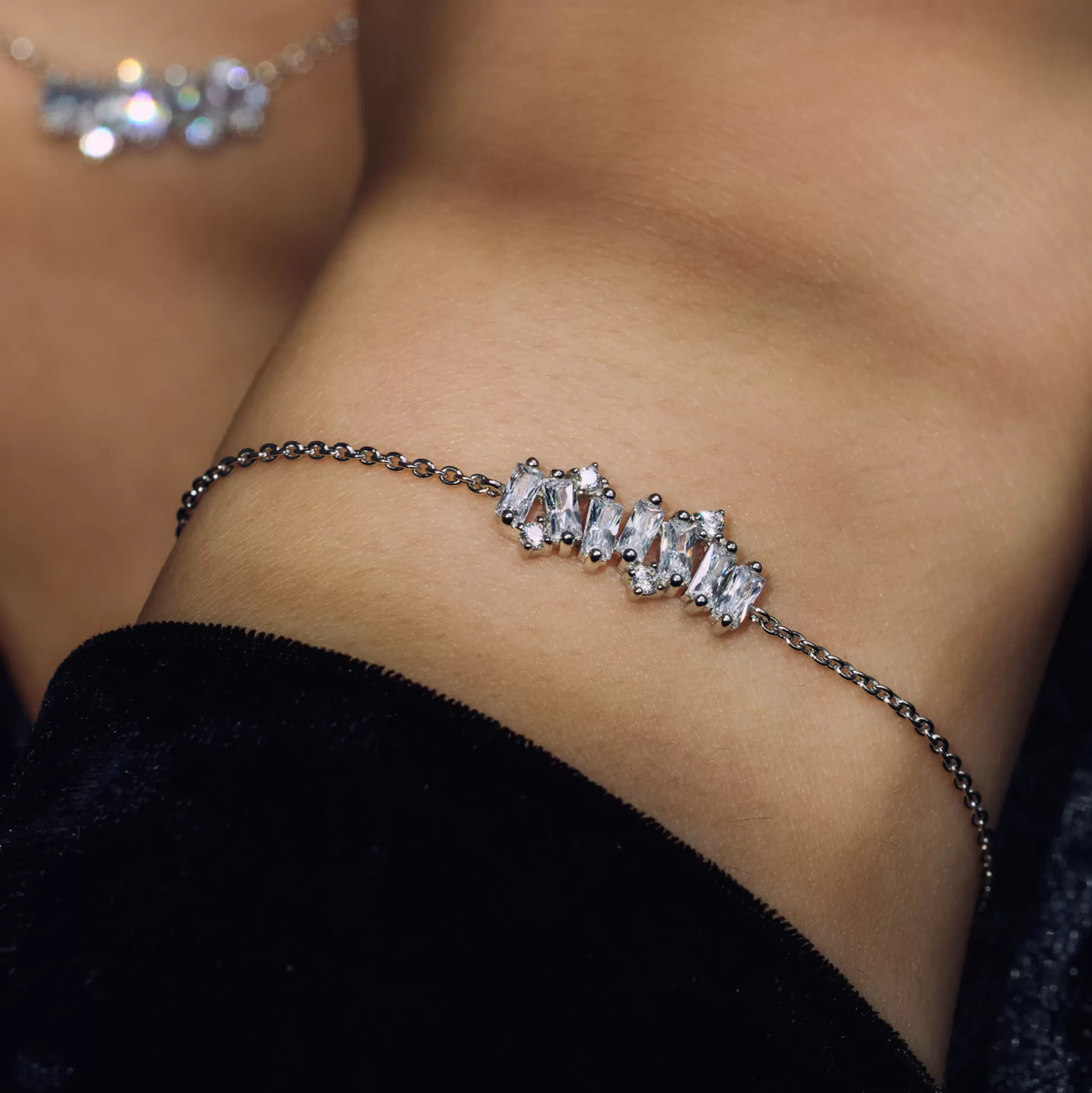 Online Sorprendimi Idee Regalo Collana E Bracciale In Argento Sterling 925 Con Pietre Zircone Collane