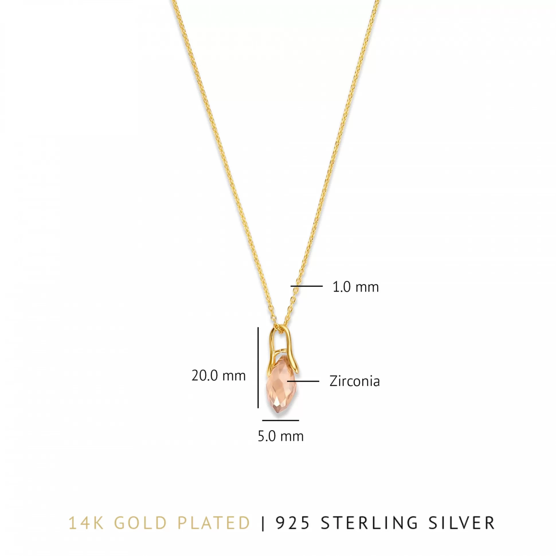 Clearance Sorprendimi Idee Regalo Collana E Orecchini Pendenti In Argento Sterling 925 Placcate Oro Con Placcatura In Oro 14 Carati Orecchini